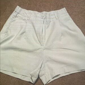 Dynamite White Athletic Shorts